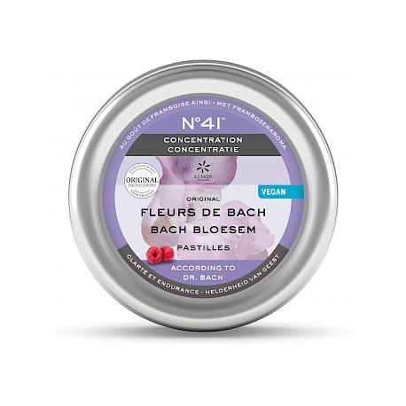 FLEURS D'E. BACH PASTILLES CONCENTRATION