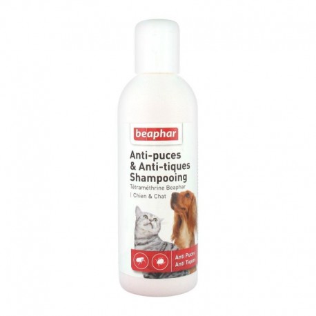 SHAMPOING ANTI-PARASITAIRE CHIEN 200ML