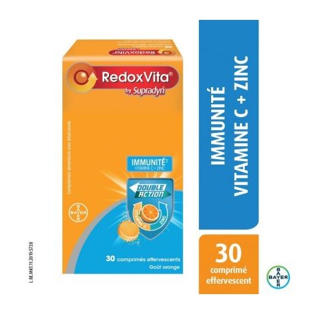 REDOXVITA 30 COMPRIMES EFFERVESCENTS