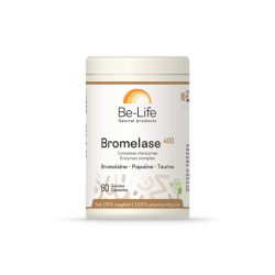 BROMELASE 400 ENZYMES DIGESTIVES 60 GELULES BIOLIFE