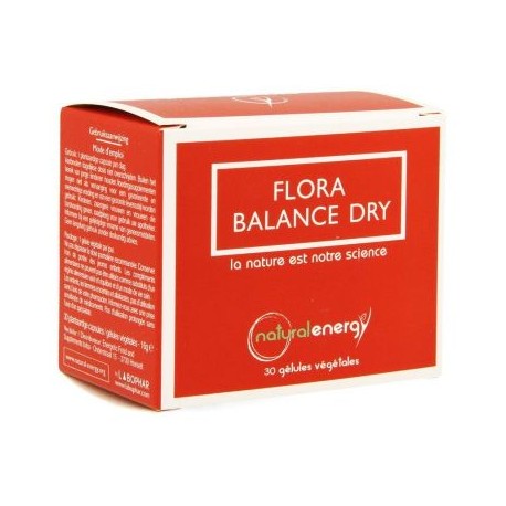 NATURAL ENERGY FLORA BALANCE DRY 30 GELULES