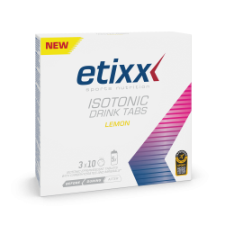 ETIXX ISOTONIC EFFERVESCENTS DRINK TABS LEMON 3 X10