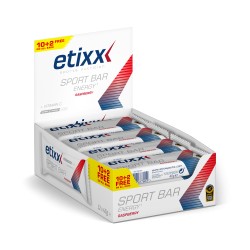 ETIXX ENERGY SPORT BAR FRAMBOISE 12 X 40 GR