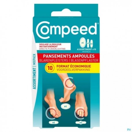 COMPEED AMPOULES MIX PACK ECO 10 PANSEMENTS