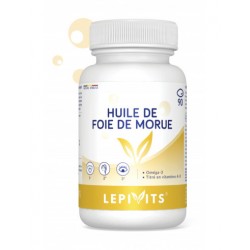 HUILE DE FOIE DE MORUE 90 CAPS LEPIVITS