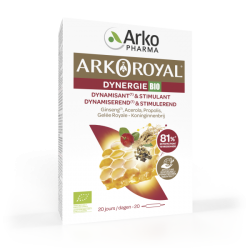 ARKOROYAL DYNERGIE BIO 20 AMPOULES