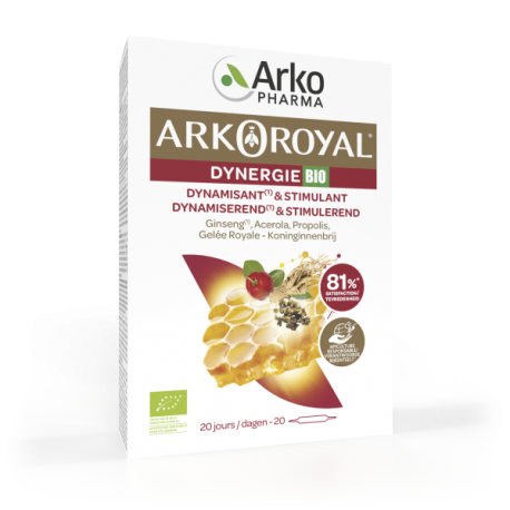 ARKOROYAL DYNERGIE BIO 20 AMPOULES