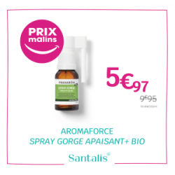 AROMAFORCE BIO SPRAY GORGE APAISANT 15 ML PRANAROM