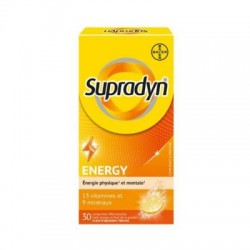 SUPRADYN ENERGY 30 COMPRIM2S EFFERVESCENTS