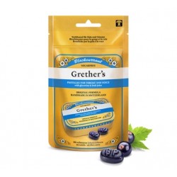 GRETHER'S PASTILLES BLACKURRENT SANS SUCRE RECHARGE 100 GR