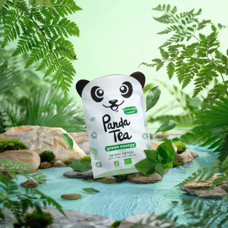 PANDA TEA GREEN ENERGY 28 SACHETS