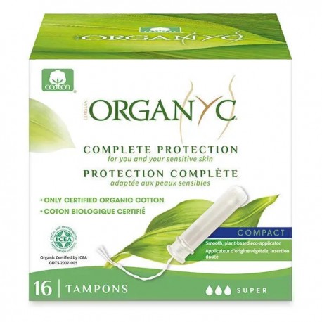 ORGANYC TAMPONS 16 REGULAR