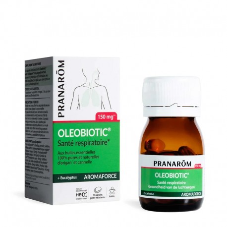 AROMAFORCE OLEOBIOTIC SANTE RESPIRATOIRE 15 CAPS