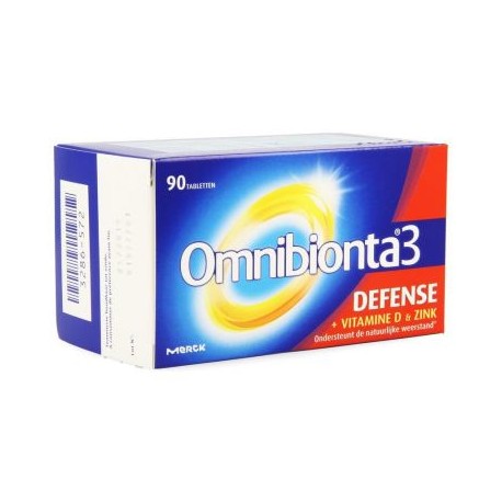 OMNIBIONTA DEFENSE +VIT D ET ZINC 90 COMP