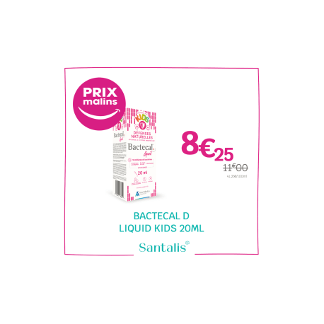 BACTECAL D LIQUIDE 20ML