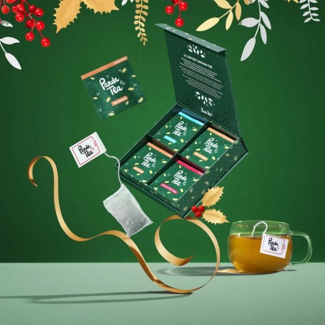 COFFRET TISANES ET THES DE NOEL 20 SACHETS