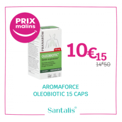 AROMAFORCE OLEOBIOTIC SANTE RESPIRATOIRE 15 CAPS